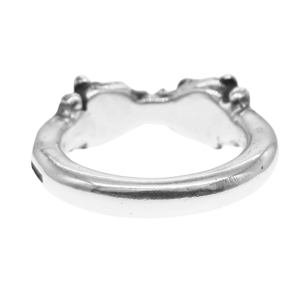 GABOR ガボール ギャランティ付属 1/8 Old Bulldog G Stamp On O-ring ブルドッグ ワン オー リング シルバー系【中古】