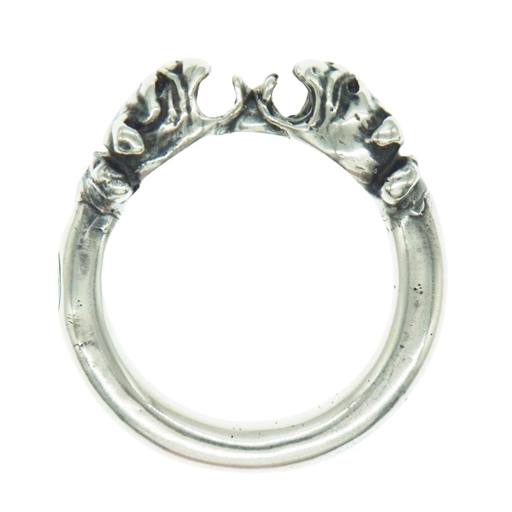 GABOR ガボール ギャランティ付属 1/8 Old Bulldog G Stamp On O-ring ブルドッグ ワン オー リング シルバー系【中古】