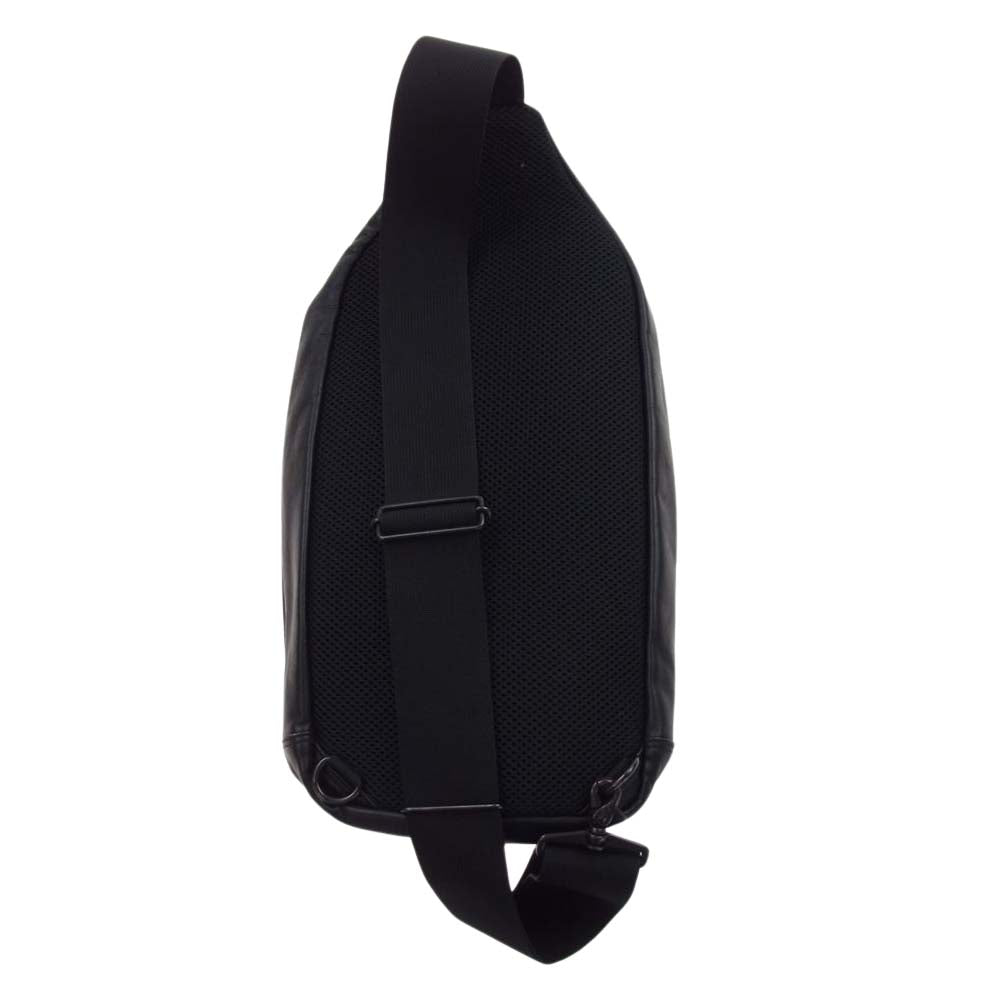 PORTER ポーター 023-03799 吉田カバン ALOOF アルーフ ワンショルダー バッグ カーフレザー ブラック系【中古】