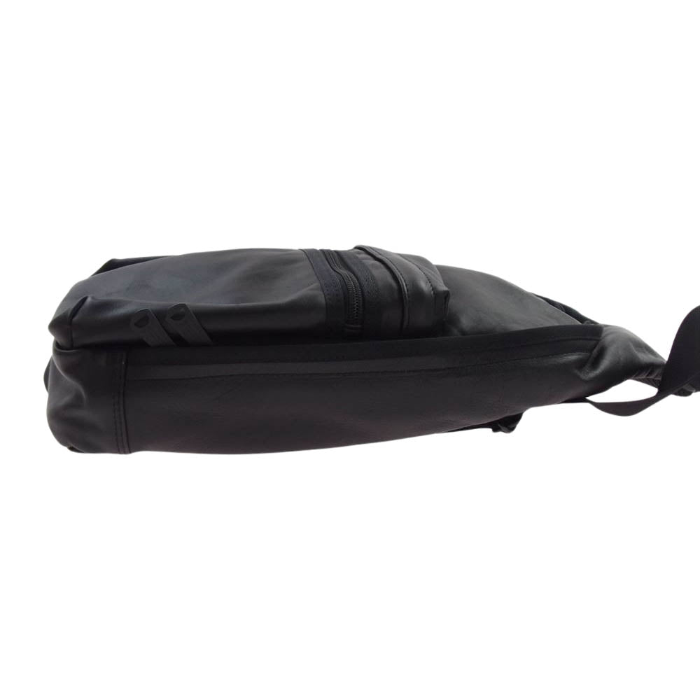 PORTER ポーター 023-03799 吉田カバン ALOOF アルーフ ワンショルダー バッグ カーフレザー ブラック系【中古】