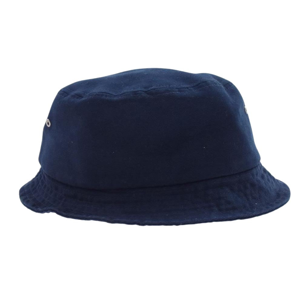 KENZO ケンゾー 22AW FC65AC404F33 Boke Flower Crest BUCKET HAT ロゴ刺繍 ボケフラワー クレスト バケット ハット 帽子 ネイビー系 L【中古】
