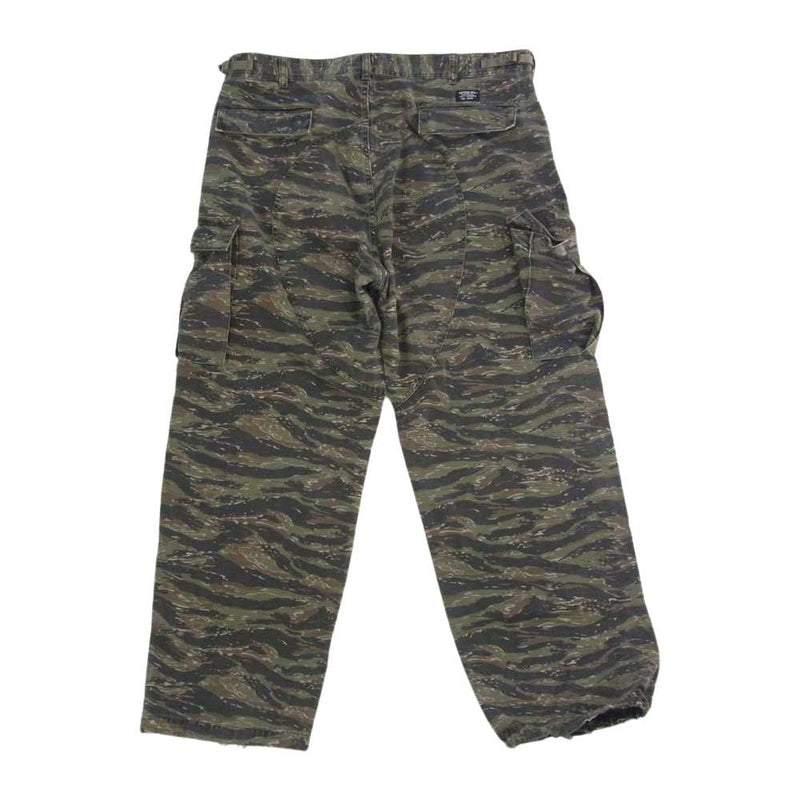 Supreme シュプリーム 24SS CARGO PANT Olive Tiger Camo カーゴ パンツ オリーブ タイガー カモ 迷彩 オリーブグリーン系 36【中古】