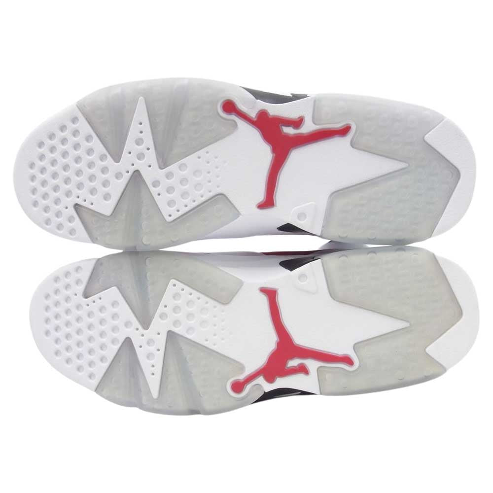NIKE AIR JORDAN ナイキ ジョーダン CT8529-106 Air Jordan 6 Carmine AJ6 エアジョーダン カーマイン スニーカー ホワイト系 レッド系 28cm【新古品】【未使用】【中古】