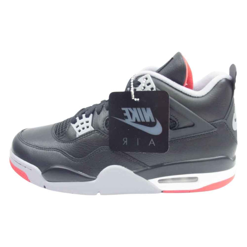 NIKE AIR JORDAN ナイキ ジョーダン FV5029-006 Air Jordan 4 Retro Bred Reimagined AJ4 エアジョーダン レトロ ブレッド リイマジンド スニーカー ブラック系 28.5cm【新古品】【未使用】【中古】