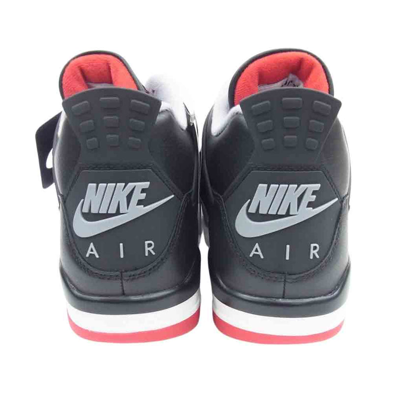 NIKE AIR JORDAN ナイキ ジョーダン FV5029-006 Air Jordan 4 Retro Bred Reimagined AJ4 エアジョーダン レトロ ブレッド リイマジンド スニーカー ブラック系 28.5cm【新古品】【未使用】【中古】