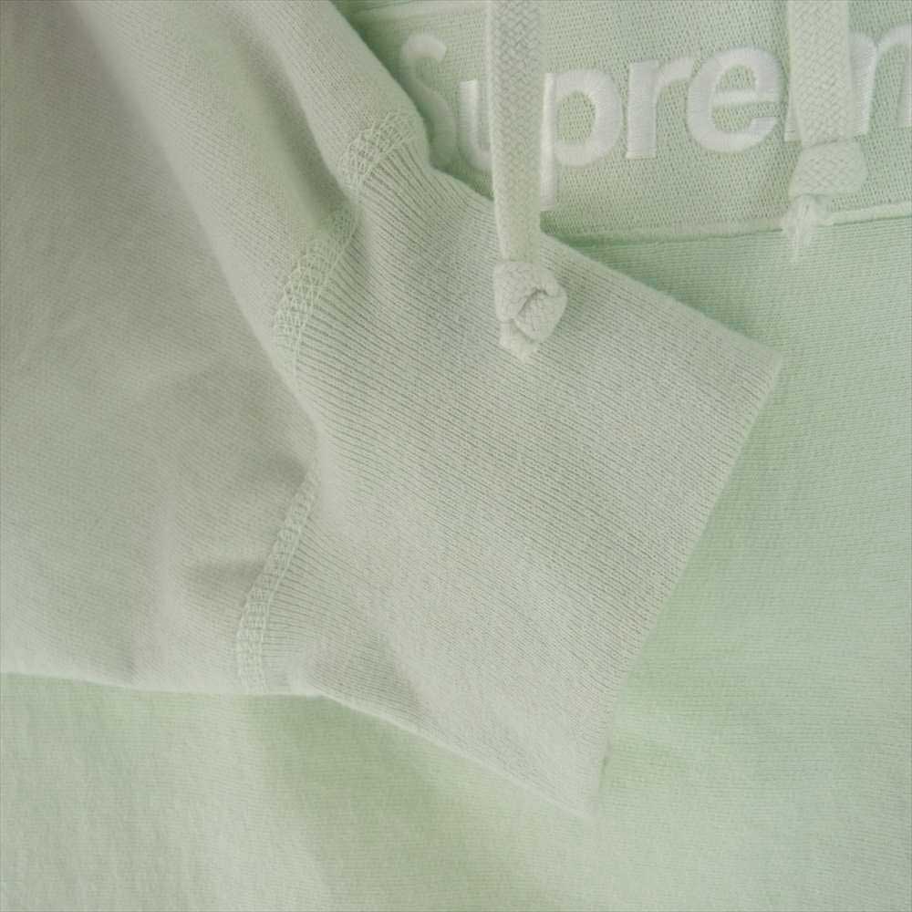 Supreme シュプリーム 23AW Box Logo Hooded Sweatshirt Light Green ボックスロゴ スウェット パーカー ライトグリーン ライトグリーン系 M【極上美品】【中古】