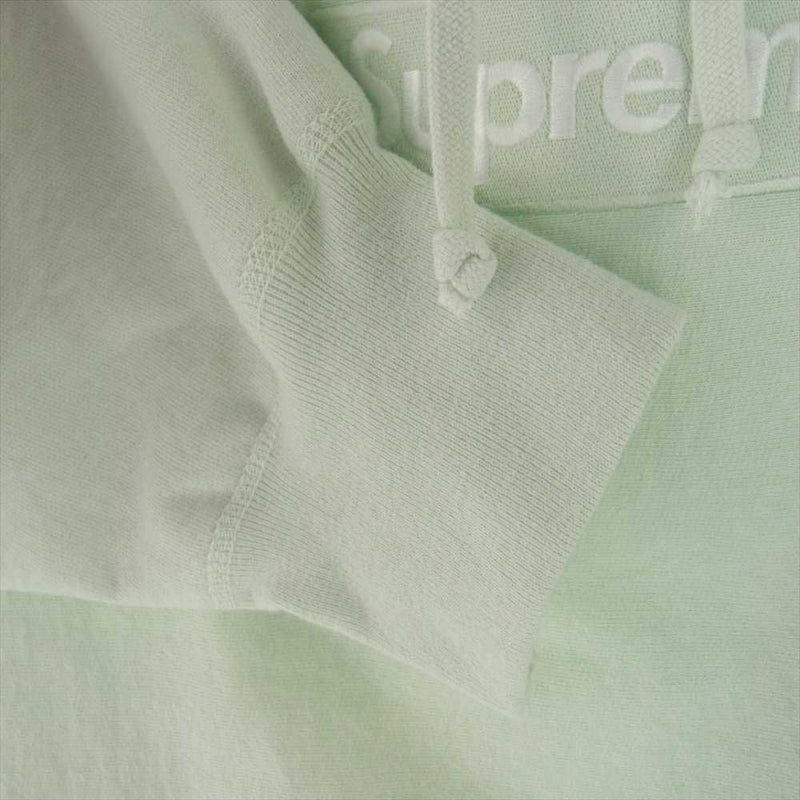 Supreme シュプリーム 23AW Box Logo Hooded Sweatshirt Light Green ボックスロゴ スウェット パーカー ライトグリーン ライトグリーン系 M【極上美品】【中古】