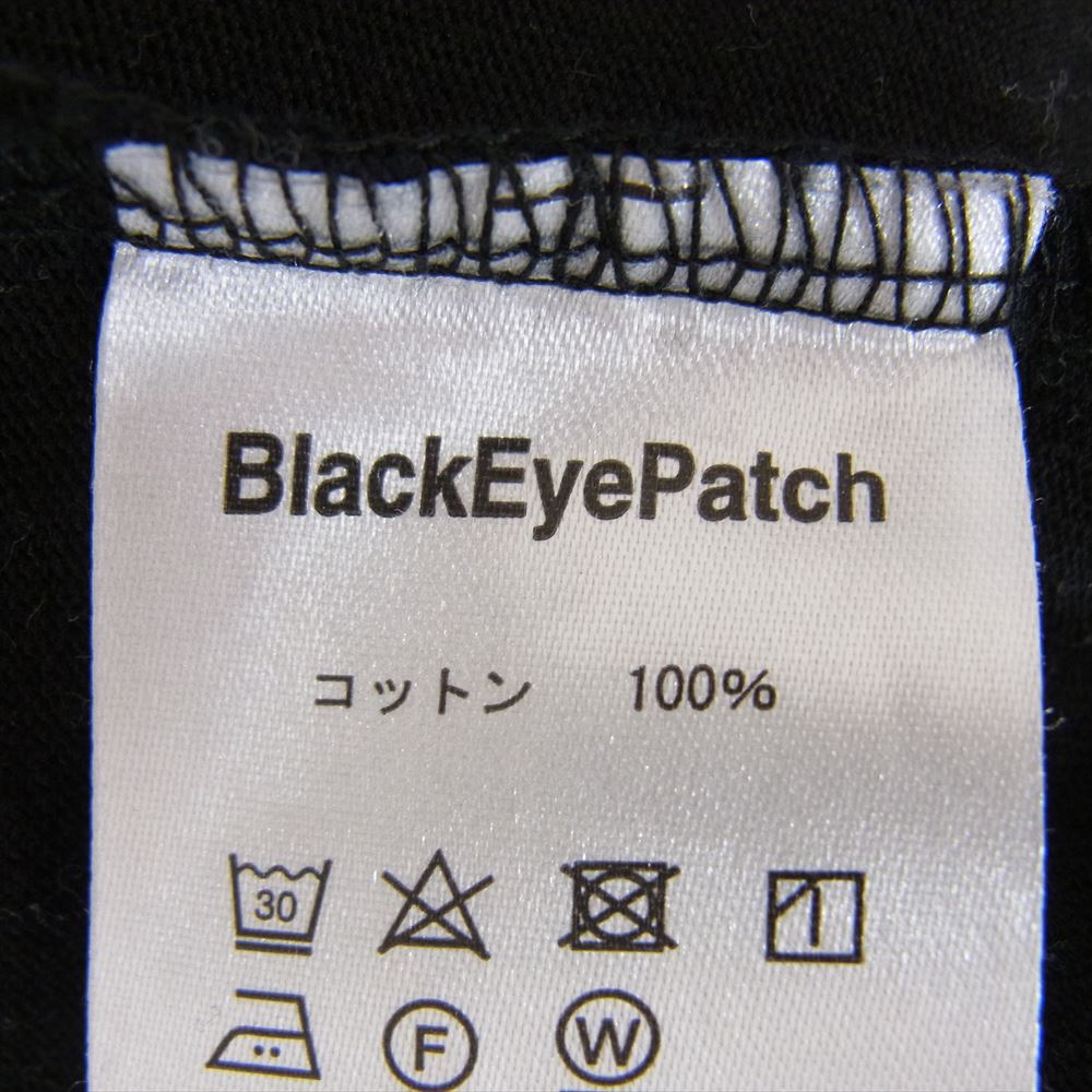 ブラックアイパッチ × FAF センター ロゴ プリント 半袖 Tシャツ ブラック系 L【中古】