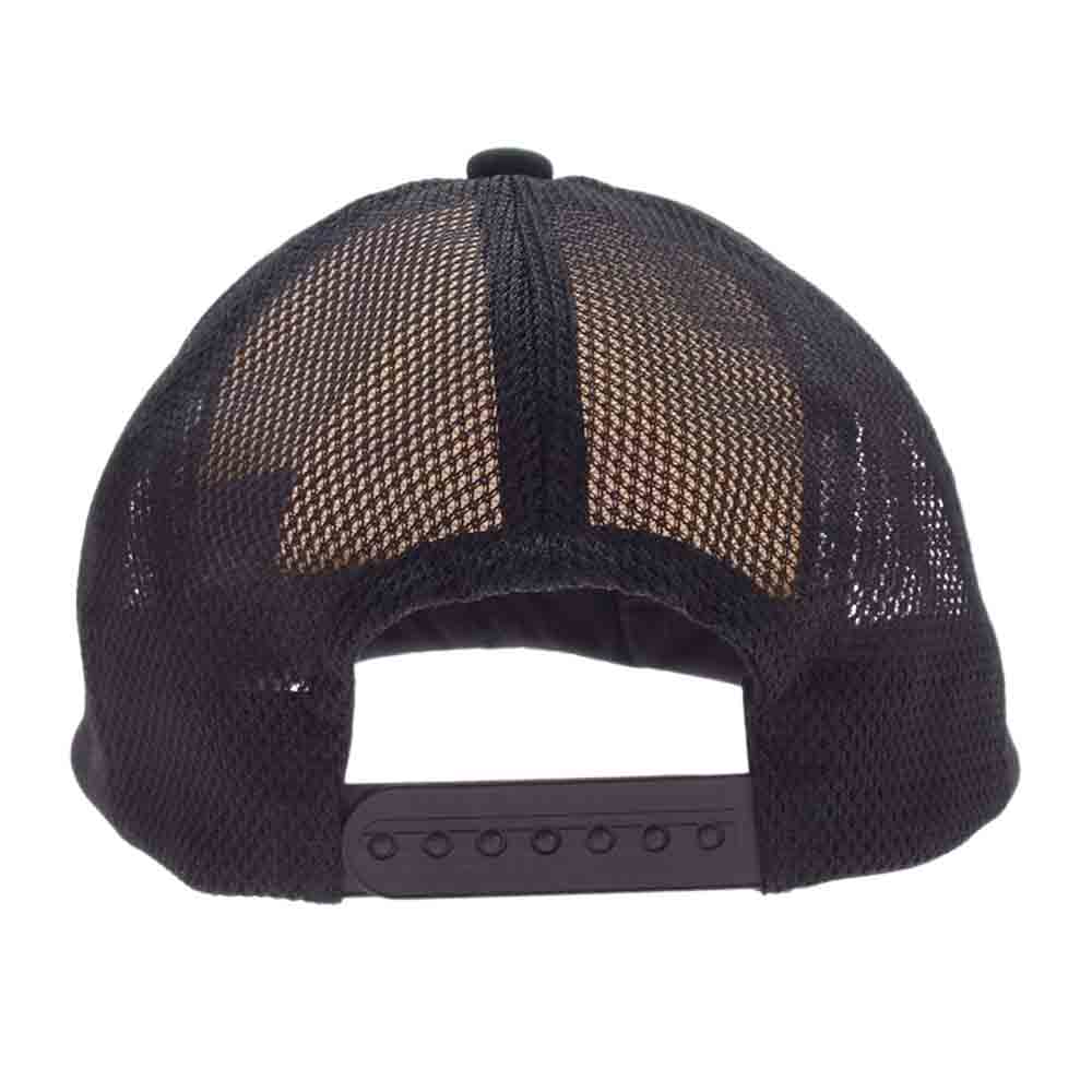 HYSTERIC GLAMOUR ヒステリックグラマー 02211QH01 HYSTERIC UNLIMITED アンリミテッド ロゴ メッシュ キャップ 帽子 ブラック系 ホワイト系 FREE【中古】