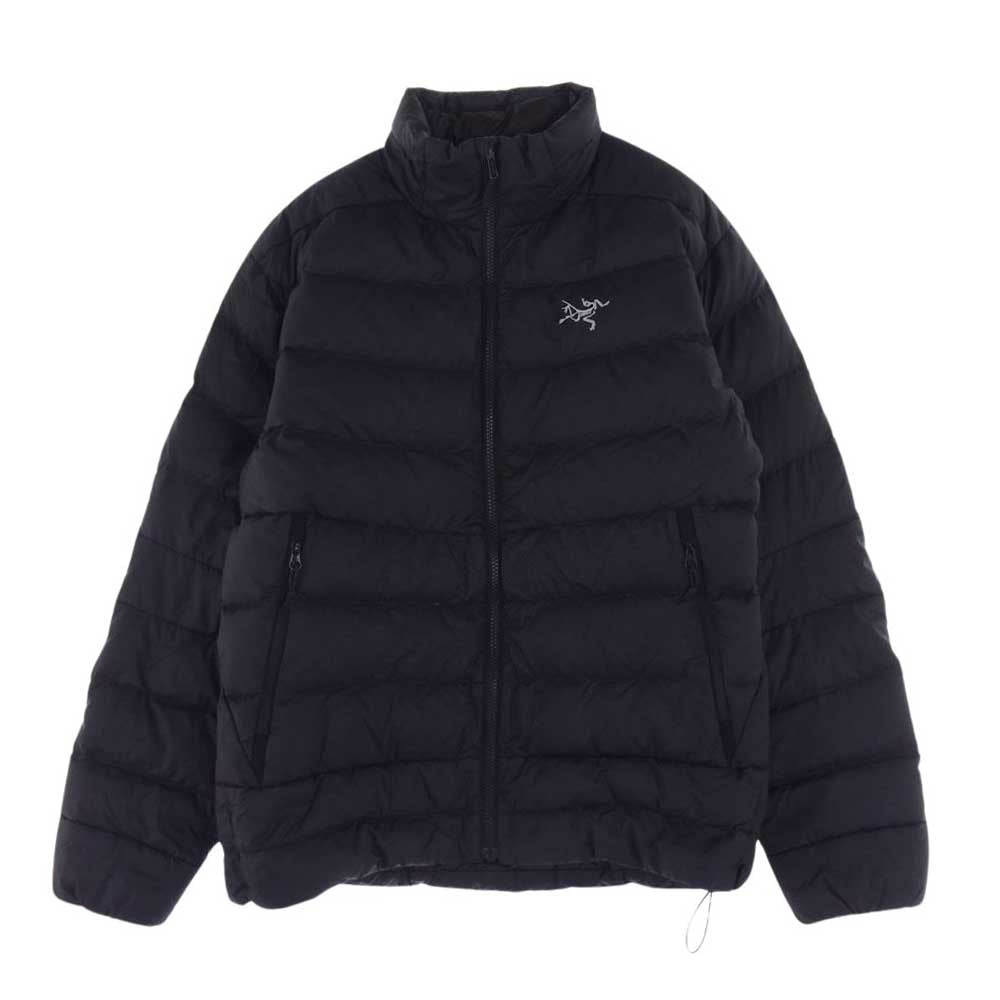 ARC'TERYX アークテリクス 21795 THORIUM AR JACKET ソリウム ロゴ刺繍 ダウン ジャケット ダークネイビー系 M【中古】
