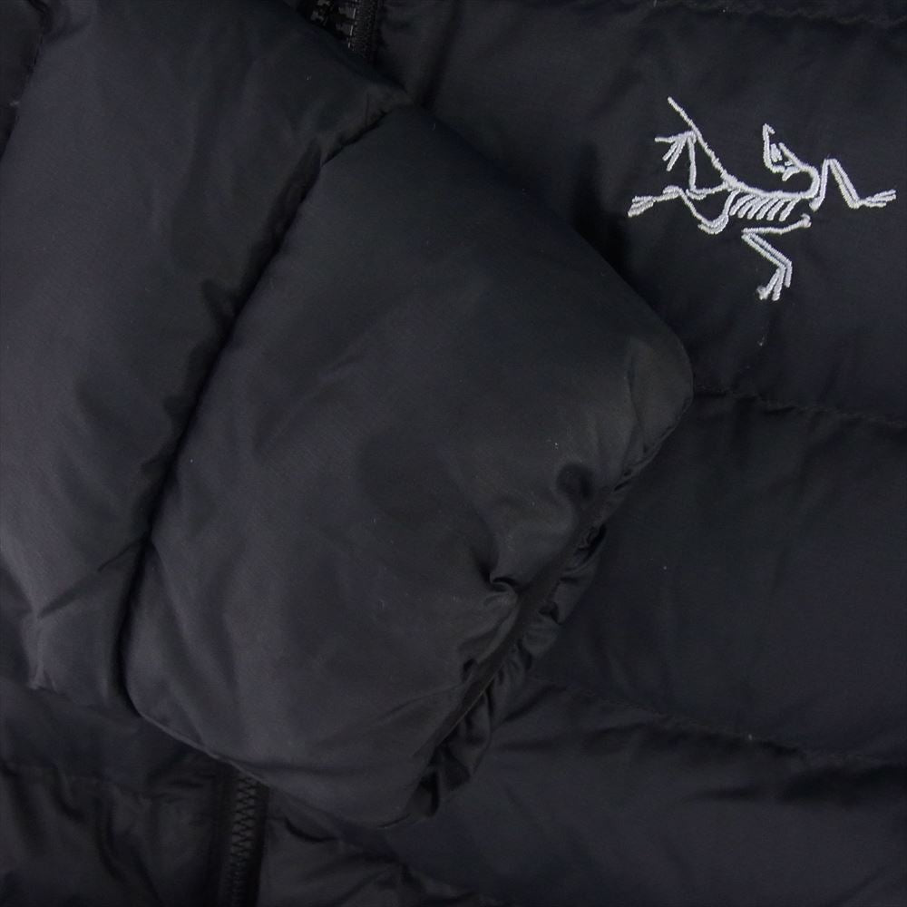 ARC'TERYX アークテリクス 21795 THORIUM AR JACKET ソリウム ロゴ刺繍 ダウン ジャケット ダークネイビー系 M【中古】