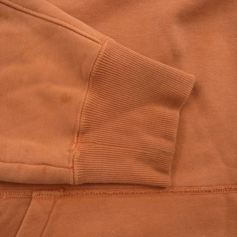 REMI RELIEF レミレリーフ pullover hoodie プルオーパー フーディー パーカー  オレンジ系 XL【中古】