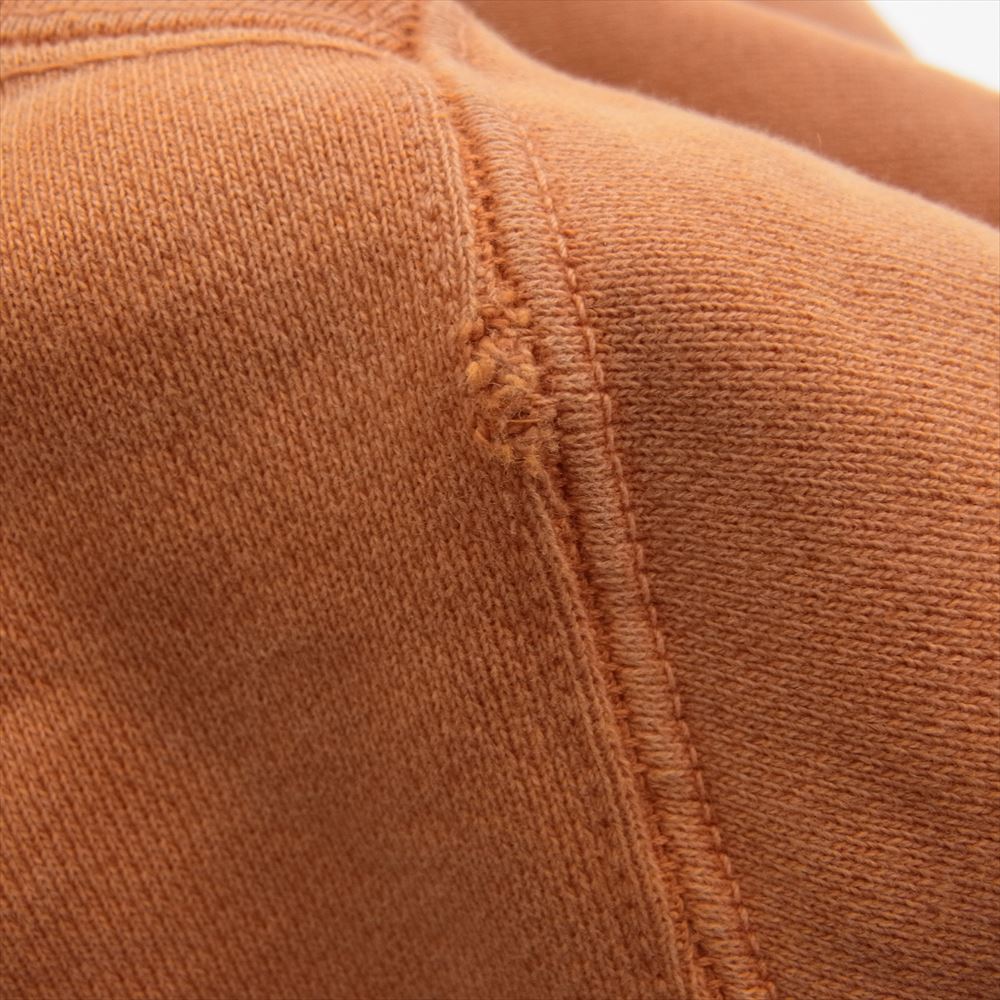 REMI RELIEF レミレリーフ pullover hoodie プルオーパー フーディー パーカー  オレンジ系 XL【中古】