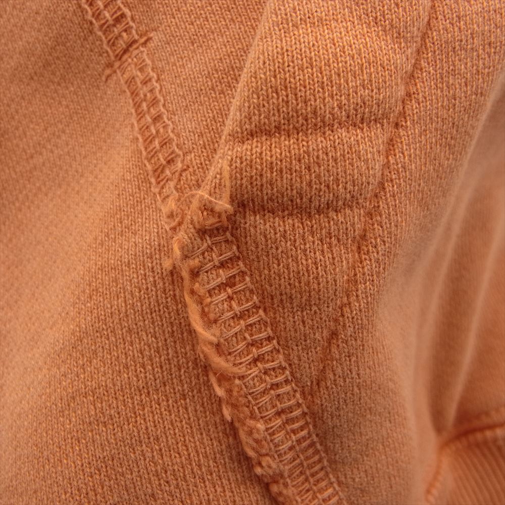 REMI RELIEF レミレリーフ pullover hoodie プルオーパー フーディー パーカー  オレンジ系 XL【中古】
