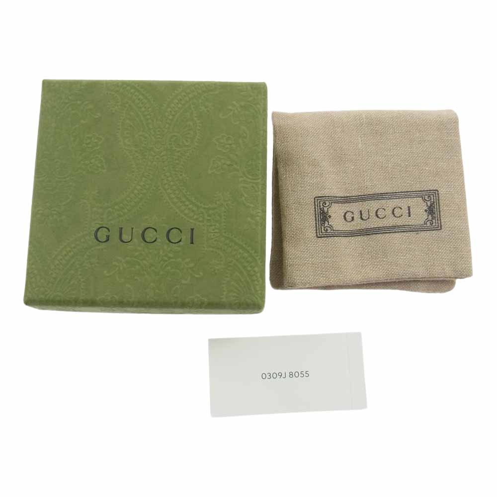 GUCCI グッチ インターロッキングG 両耳 ピアス シルバー系【中古】