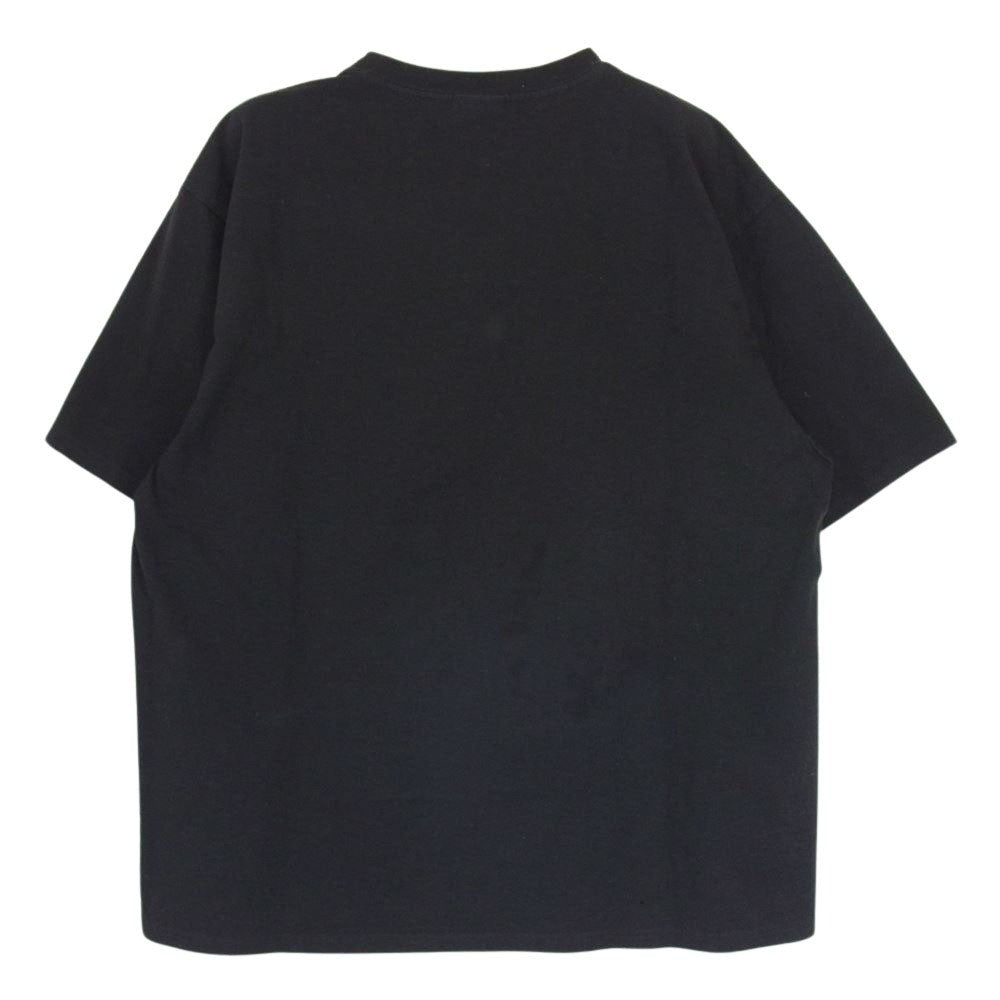 STUSSY ステューシー 22AW Lady Rome Tee レディ ローマ プリント Tシャツ 半袖 ブラック系 L【中古】