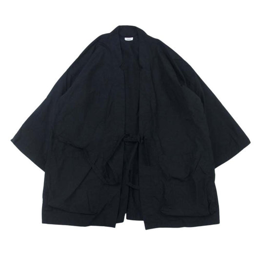 ブラームス BHS-18SS007 Nylon Kendo Jacket ナイロン ケンドー 半袖 シャツ ジャケット ブラック系 2【中古】