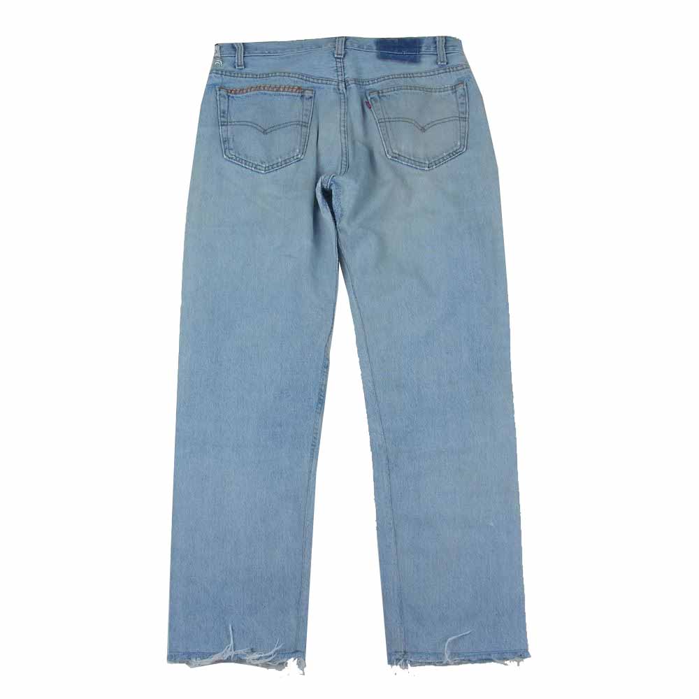 アトリエ&リペアーズ Levis リーバイス リメイク 刺繍 デニム パンツ インディゴブルー系 34【中古】