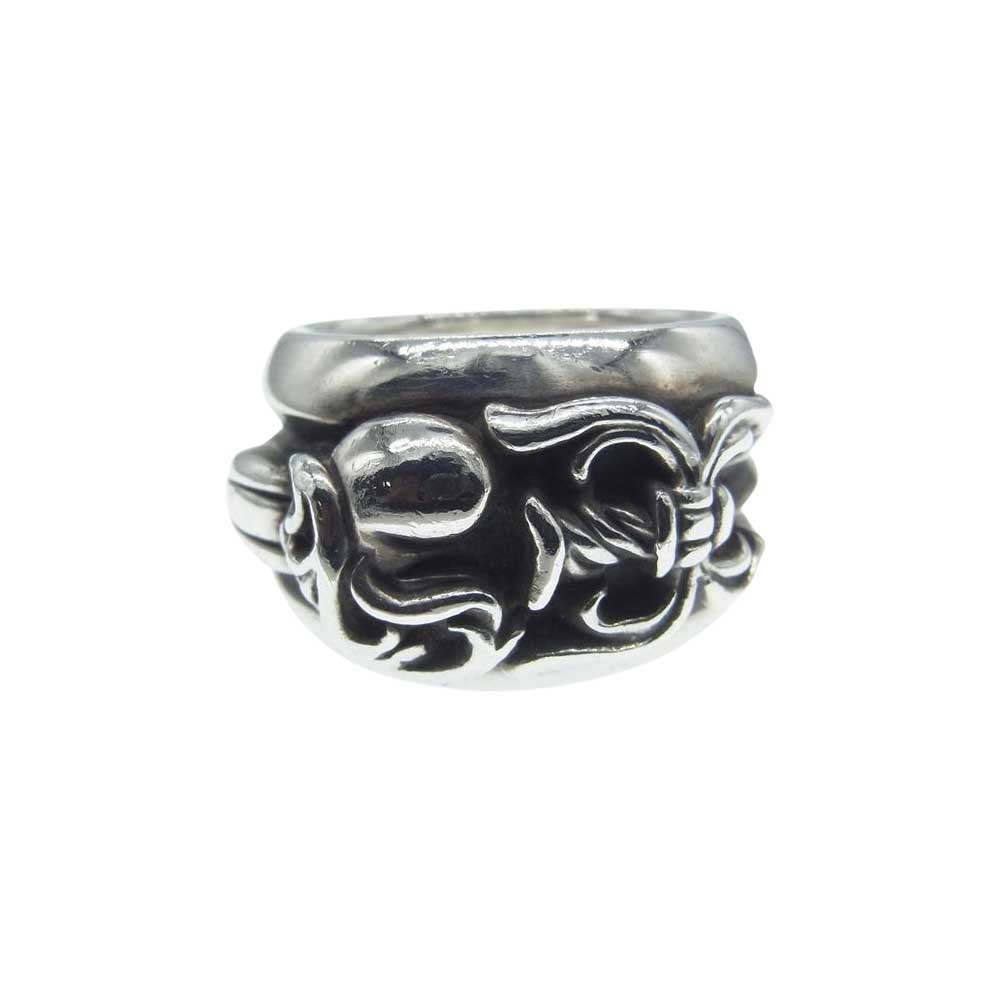 CHROME HEARTS クロムハーツ（原本無） DAGGER HEART ダガーハート シルバー リング シルバー系 21号【中古】