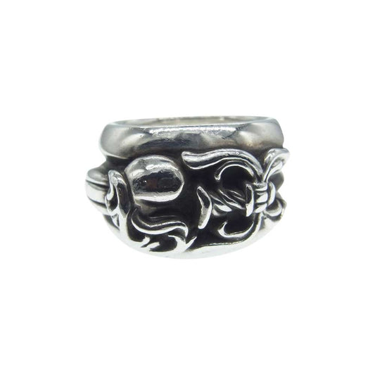 CHROME HEARTS クロムハーツ（原本無） DAGGER HEART ダガーハート シルバー リング シルバー系 21号【中古】