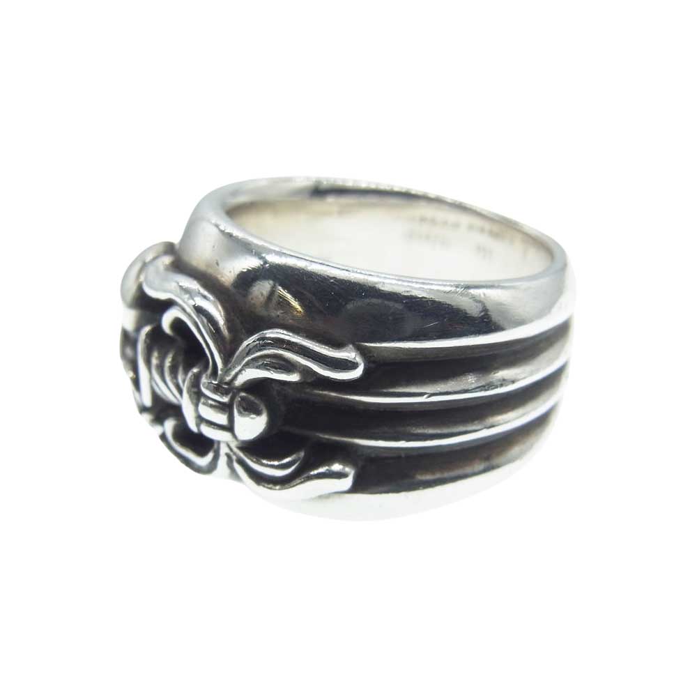 CHROME HEARTS クロムハーツ（原本無） DAGGER HEART ダガーハート シルバー リング シルバー系 21号【中古】