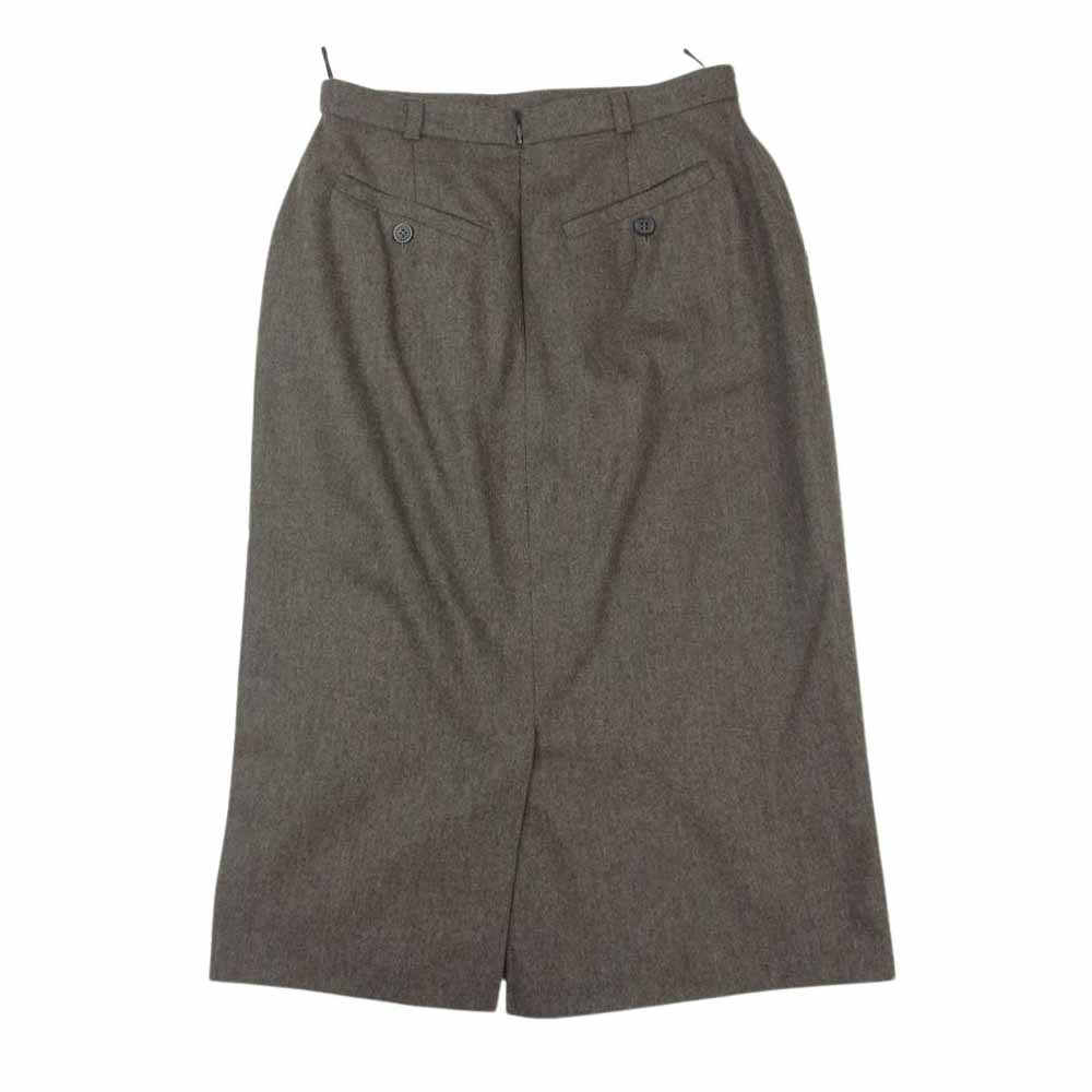 MAX MARA マックスマーラ ウール スカート ブラウン系 32【中古】