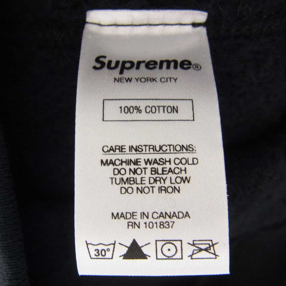 Supreme シュプリーム 18SS Nan Goldin Misty and Jimmy Paulette Hooded Sweatshirt ナンゴールディン フォトプリント パーカー ブラック系 M【新古品】【未使用】【中古】