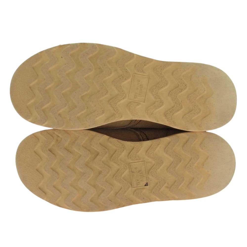 RED WING レッドウィング 8167 刺繍羽根タグ Classic Round クラシックラウンド スエード レザー レースアップ ワーク ブーツ シューズ ベージュ系 US7.5E【中古】