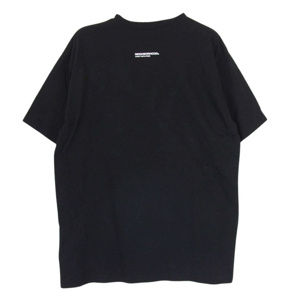NEIGHBORHOOD ネイバーフッド VULGAR/C-TEE.SS ロゴ 半袖 Tシャツ ブラック系 M【中古】
