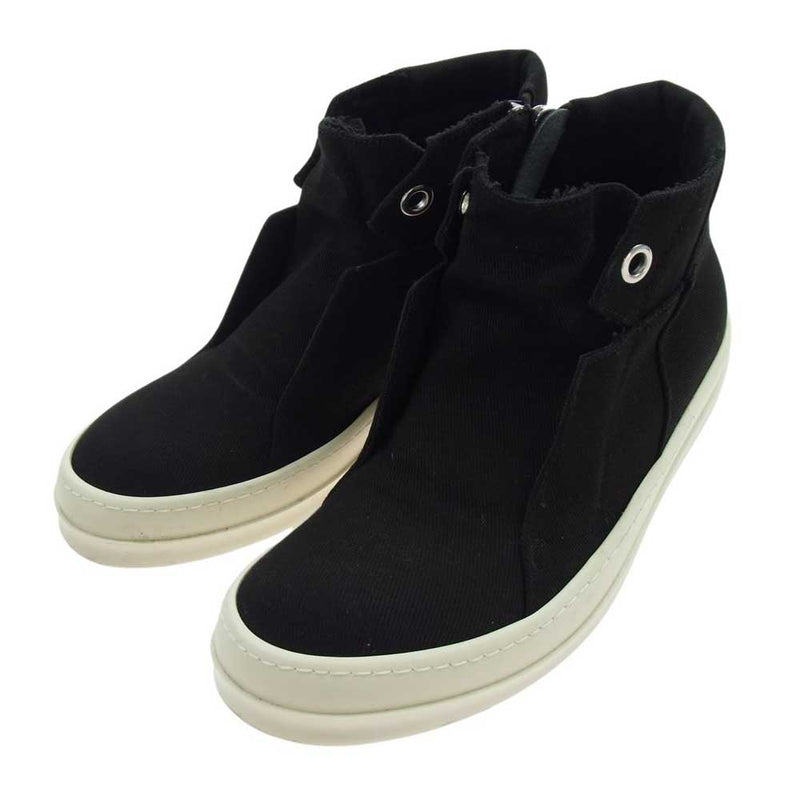 Rick Owens リックオウエンス 23AW DU02C5811 DRKSHDW DO DUNK Sneakers ダークシャドウ ダンク ハイカット シャークソール スニーカー ブラック系 42【中古】