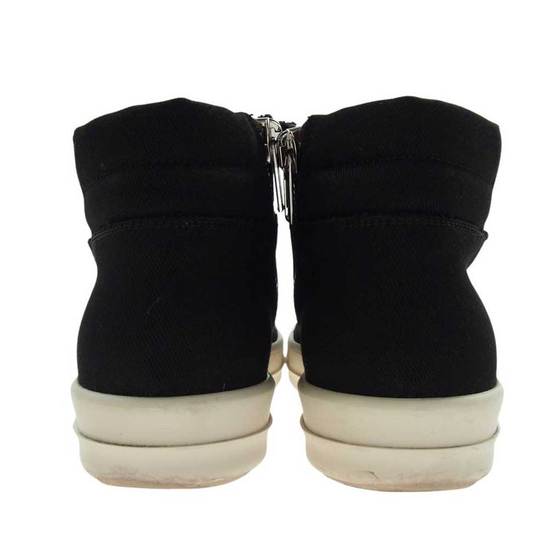 Rick Owens リックオウエンス 23AW DU02C5811 DRKSHDW DO DUNK Sneakers ダークシャドウ ダンク ハイカット シャークソール スニーカー ブラック系 42【中古】