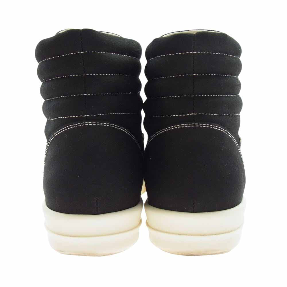 Rick Owens リックオウエンス 24SS DU01D1810 DRKSHDW VINTAGE HIGH SNEAKS ダークシャドウ ヴィンテージ ハイカット スニーカー ブラック系 42【中古】