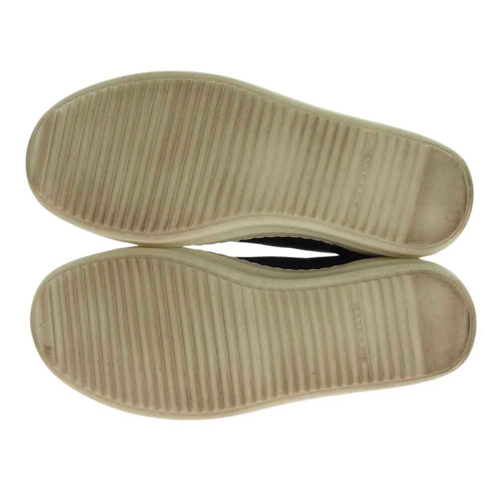 Rick Owens リックオウエンス 24SS DU01D1810 DRKSHDW VINTAGE HIGH SNEAKS ダークシャドウ ヴィンテージ ハイカット スニーカー ブラック系 42【中古】