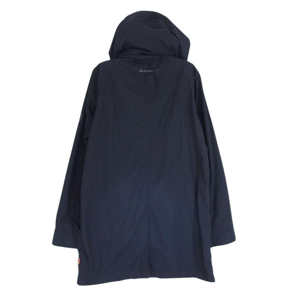 Mammut マムート 1012-00670 Utility WB Coat ユーティリティ ウィンドブレーカー コート ロゴ マウンテンパーカ ブラック系 XS【中古】
