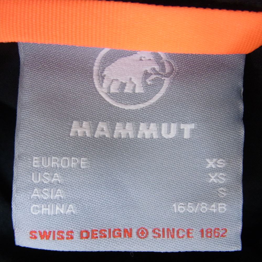 Mammut マムート 1012-00670 Utility WB Coat ユーティリティ ウィンドブレーカー コート ロゴ マウンテンパーカ ブラック系 XS【中古】