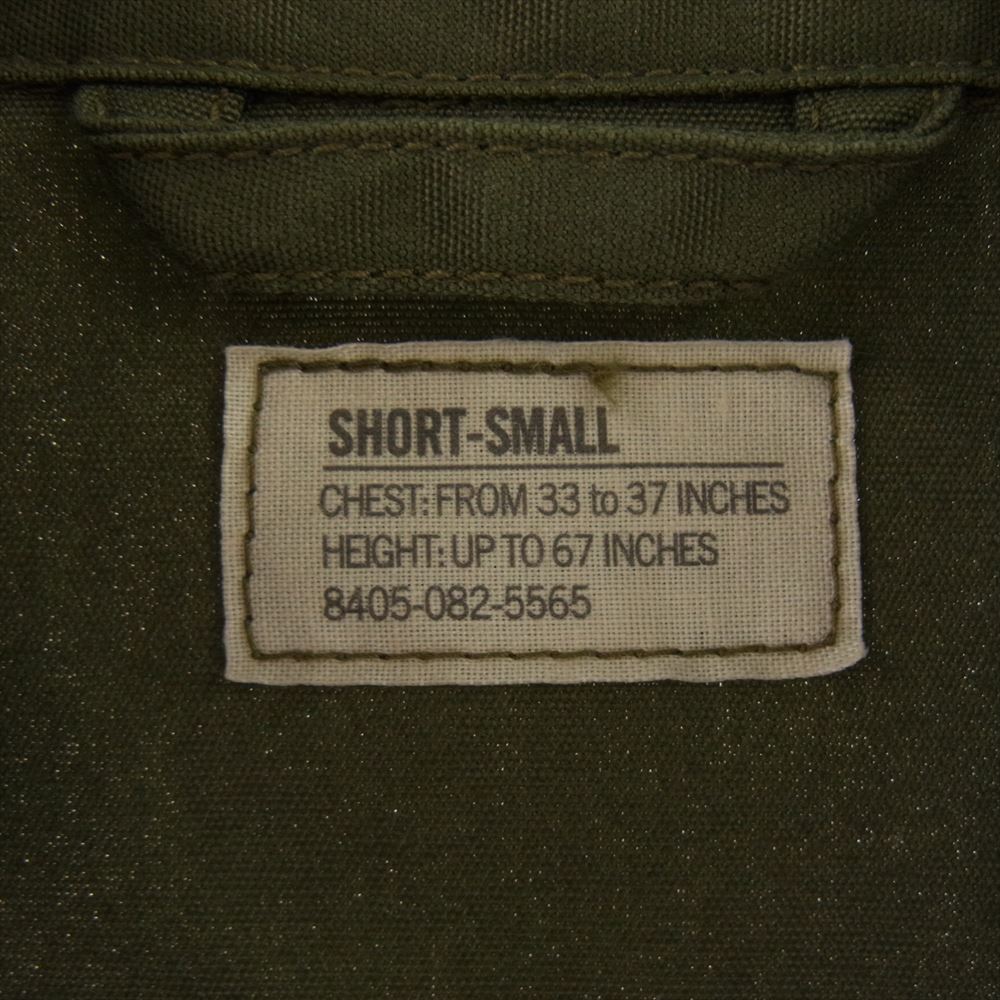 Buzz Rickson's バズリクソンズ BR12247 COMBAT TROPICAL ジャングルファティーグ トロピカル コンバット ミリタリー ワーク シャツ ジャケット 長袖 カーキ カーキ系 S【中古】