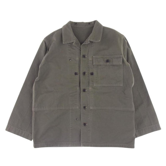 The REAL McCOY'S ザリアルマッコイズ P-44 UTILITY COAT U.S.M.C ユーティリティコート ユーティリティ ミリタリー ジャケット カーキ系【中古】