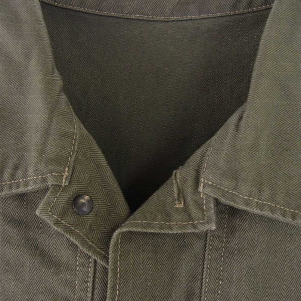 The REAL McCOY'S ザリアルマッコイズ P-44 UTILITY COAT U.S.M.C ユーティリティコート ユーティリティ ミリタリー ジャケット カーキ系【中古】