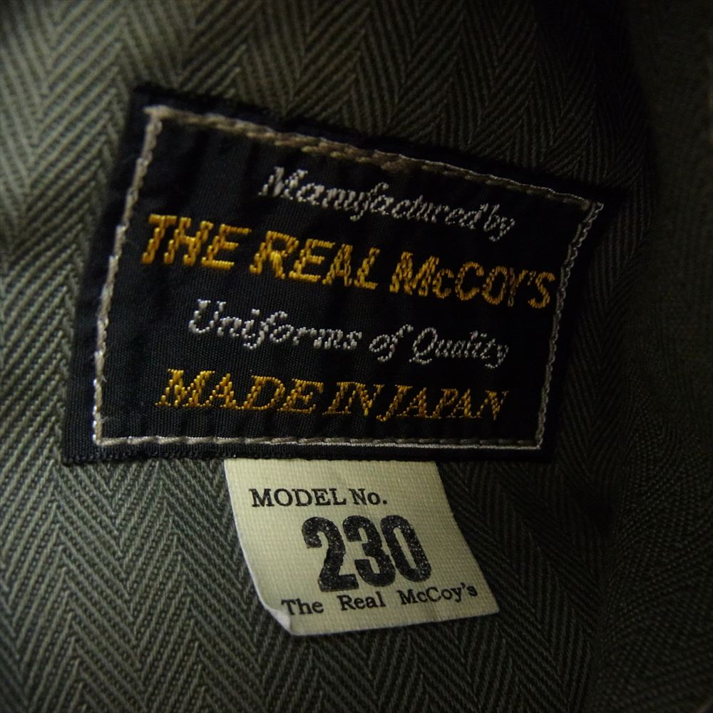 The REAL McCOY'S ザリアルマッコイズ P-44 UTILITY COAT U.S.M.C ユーティリティコート ユーティリティ ミリタリー ジャケット カーキ系【中古】