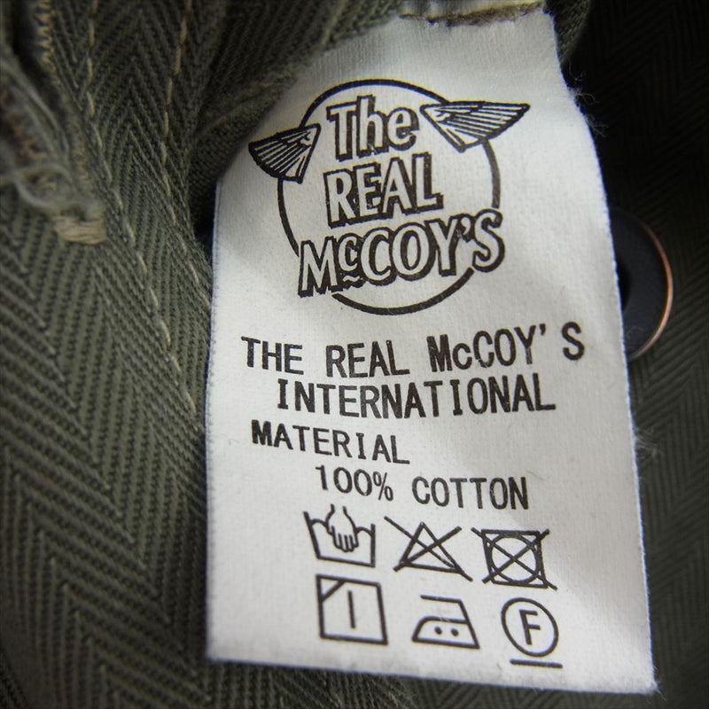 The REAL McCOY'S ザリアルマッコイズ P-44 UTILITY COAT U.S.M.C ユーティリティコート ユーティリティ ミリタリー ジャケット カーキ系【中古】