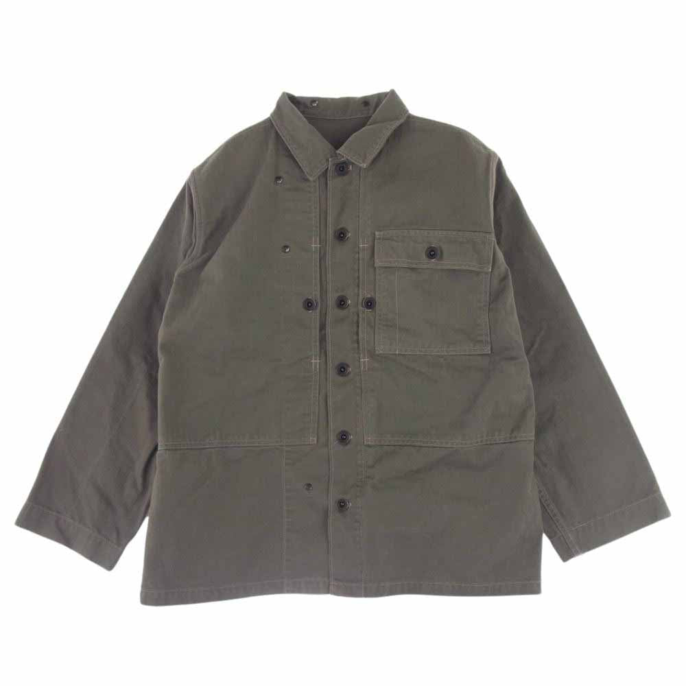 ヴィンテージ P-44 UTILITY COAT U.S.M.C. ユーティリティコート ユーティリティ ミリタリー ジャケット カーキ系【中古】