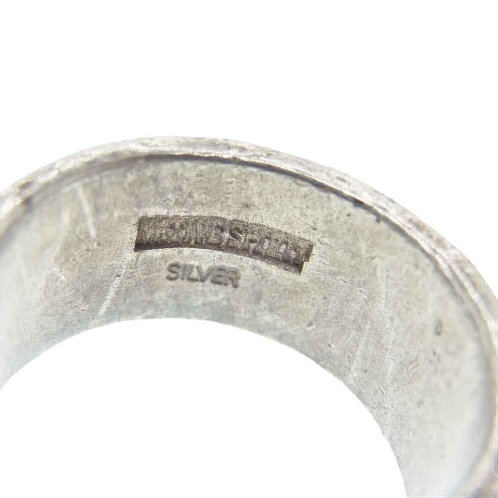 NATIVE SPIRIT ネイティブスピリット 唐草 金メタル プレーン リング シルバー系【中古】