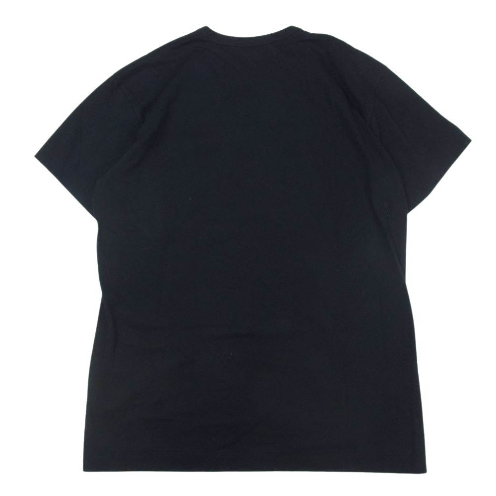 COMME des GARCONS コムデギャルソン SZ-T005 AD2018 CDG シーディージー ロゴ プリント Tシャツ ブラック系 XL【中古】