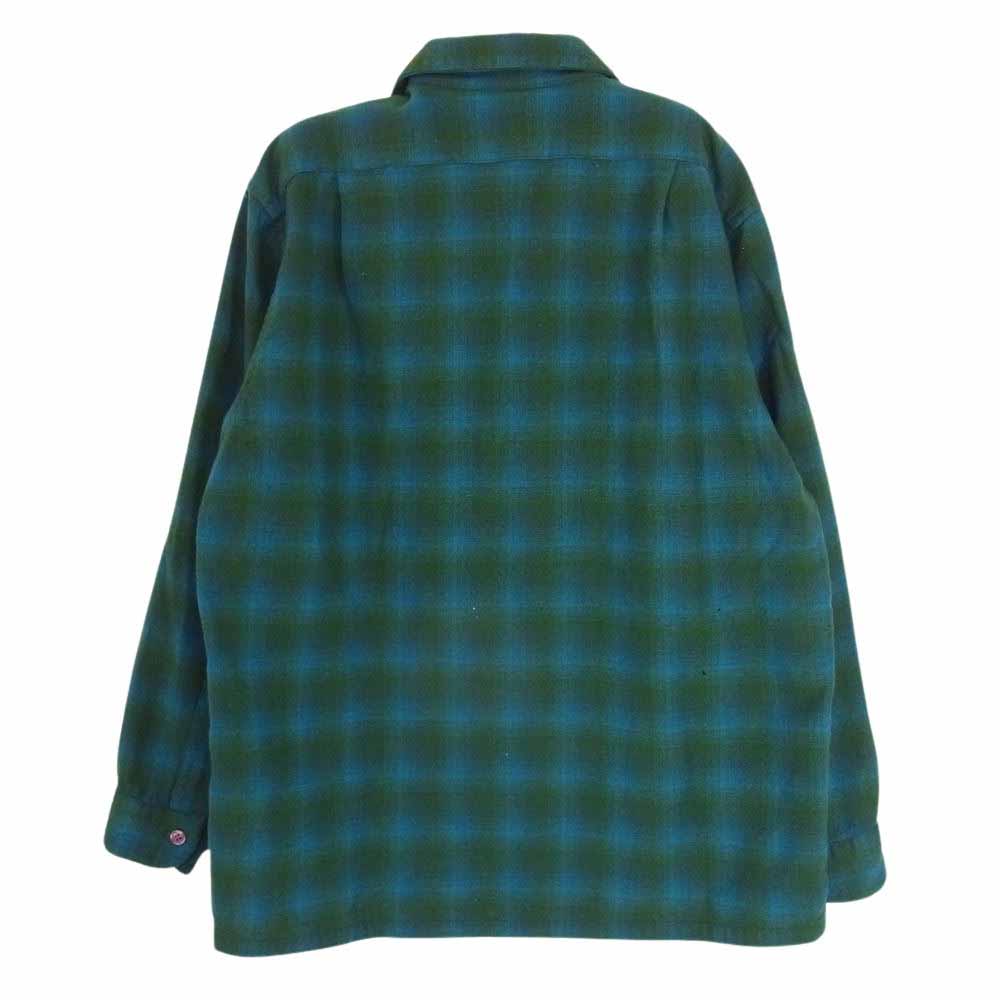PENDLETON ペンドルトン 60s ヴィンテージ オープンカラー オンブレ