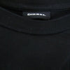 DIESEL ディーゼル A02371-T-JUST-LS-A9 クルーネック プリント 長袖 Tシャツ ブラック系 S【中古】