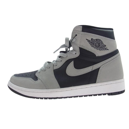 NIKE ナイキ 555088-035 Air Jordan 1 High OG Shadow 2.0 エアジョーダン1 ハイ OG シャドウ2.0 スニーカー ブラック系 グレー系 27cm【美品】【中古】