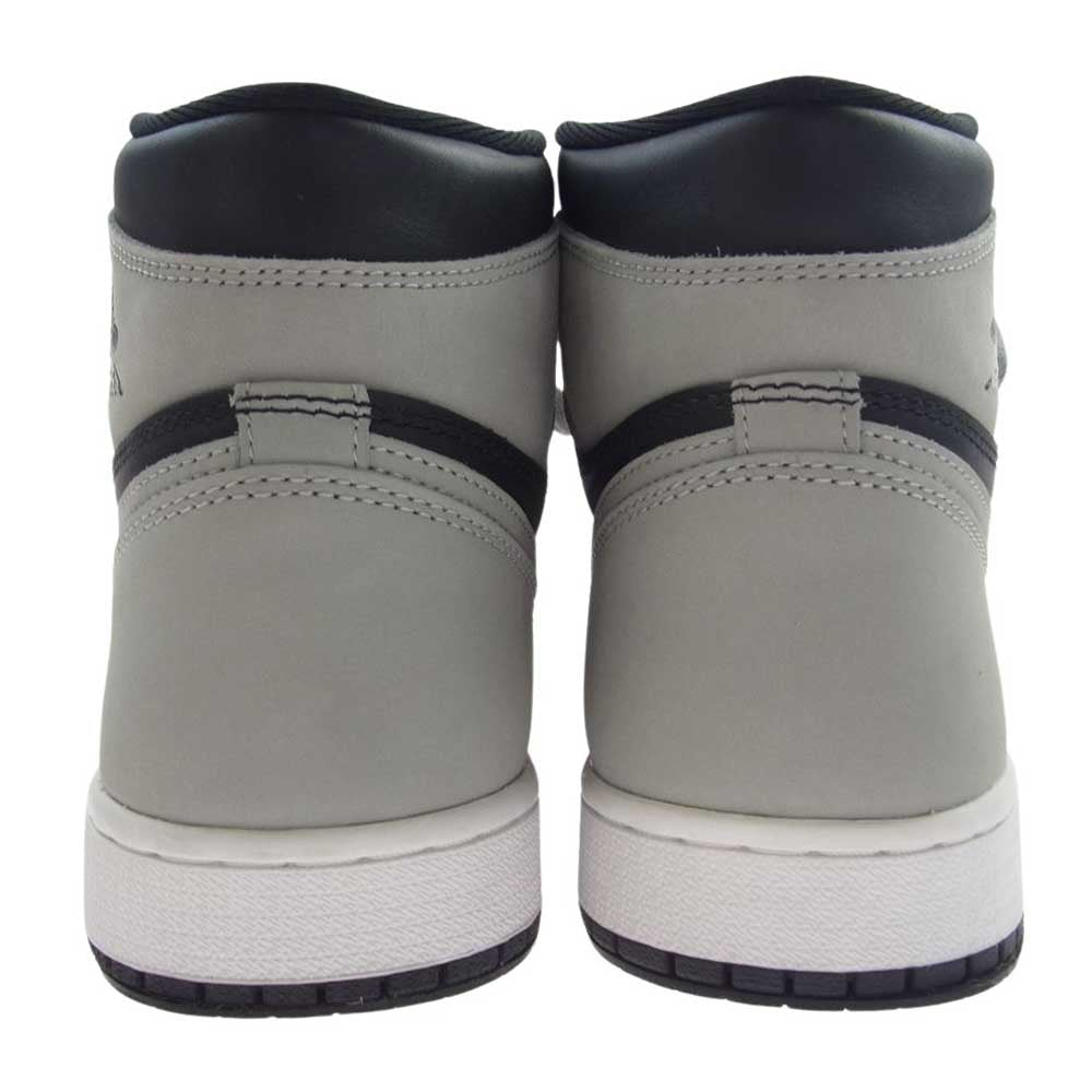 NIKE ナイキ 555088-035 Air Jordan 1 High OG Shadow 2.0 エアジョーダン1 ハイ OG シャドウ2.0 スニーカー ブラック系 グレー系 27cm【美品】【中古】