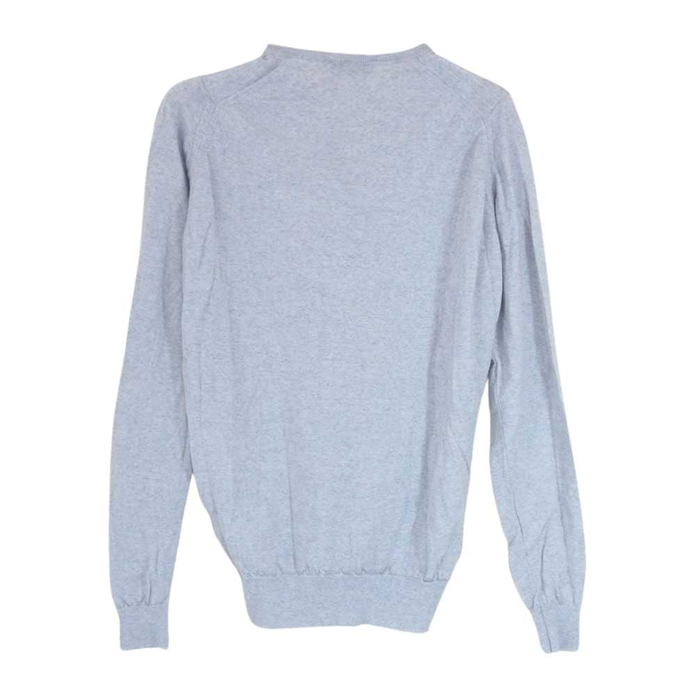 JOHN SMEDLEY ジョンスメドレー Vネック ニット セーター グレー系 S【中古】