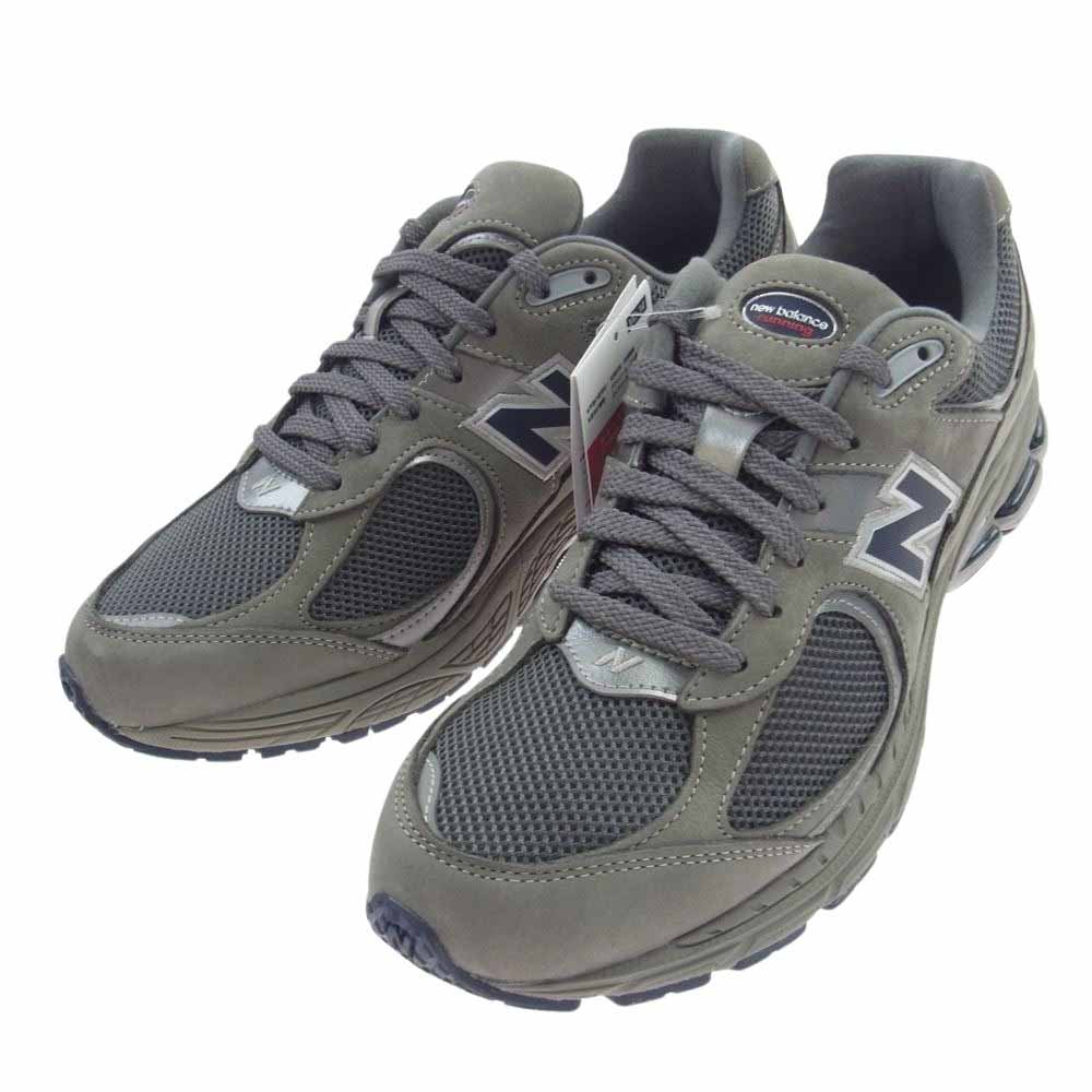 NEW BALANCE ニューバランス ML2002RA Gray グレー スエード メッシュ スニーカー グレー系 28cm【新古品】【未使用】【中古】