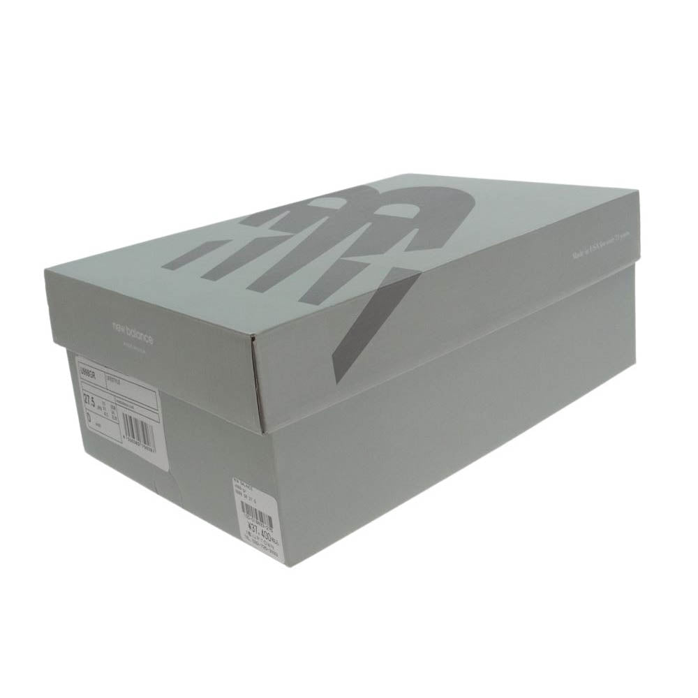 NEW BALANCE ニューバランス U998GR Gray グレー スエード メッシュ スニーカー グレー系 27.5cm【新古品】【未使用】【中古】